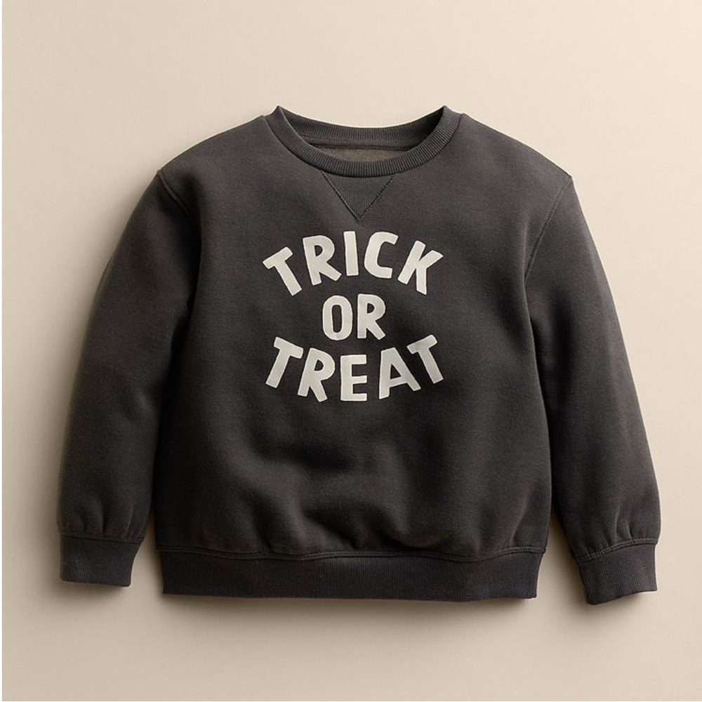 'Trick or Treat' Crewneck Sweatshirt, 18m